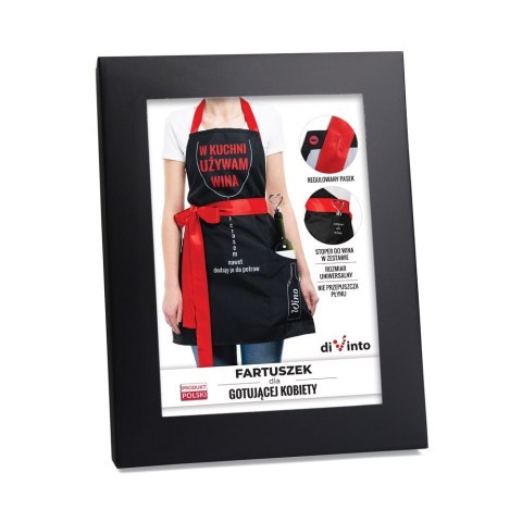 Fartuszek dla gotującej kobiety