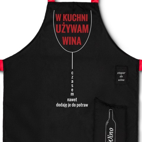 Fartuszek dla gotującej kobiety