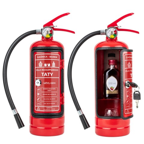 Gaśnica mini barek - dla Taty