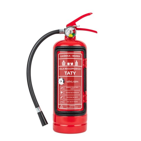 Gaśnica mini barek - dla Taty