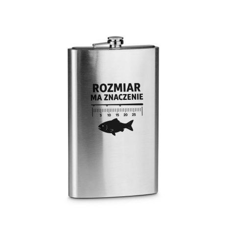 Gigantyczna piersiówka dla wędkarza - Rozmiar ma znaczenie