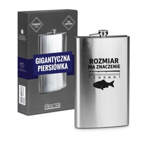 Gigantyczna piersiówka dla wędkarza - Rozmiar ma znaczenie