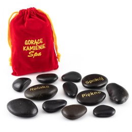 Gorące kamienie do masażu bazaltowe 12szt