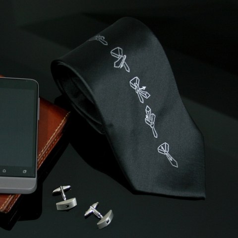 Krawat z instrukcją wiązania
