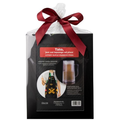 Kufel i Fartuszek dla gotującego faceta prezent