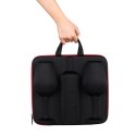 Etui na wino z 2 kieliszkami do wina Black Premium diVinto
